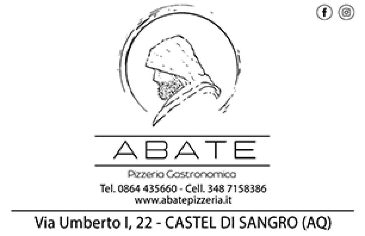 Banner Abate Pizzeria Gastronomica 306 per 198 pixel aggiornato 2024